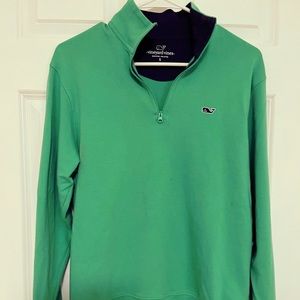 Green Vineyard Vines Pullover